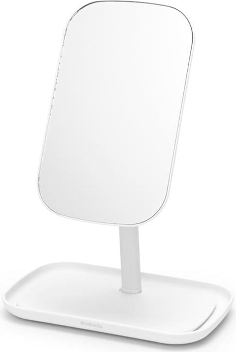 Lusterko z podstawką ReNew białe