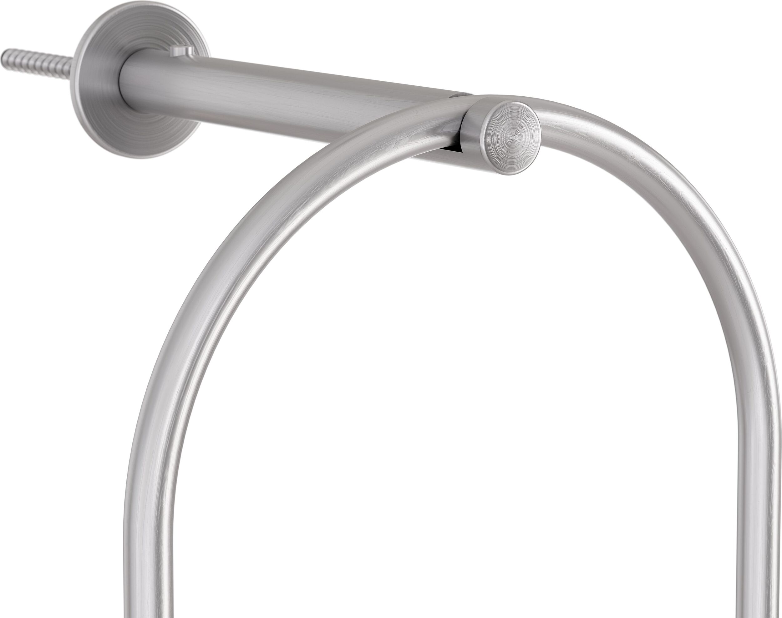 Uchwyt ścienny do latarni Oval srebrny