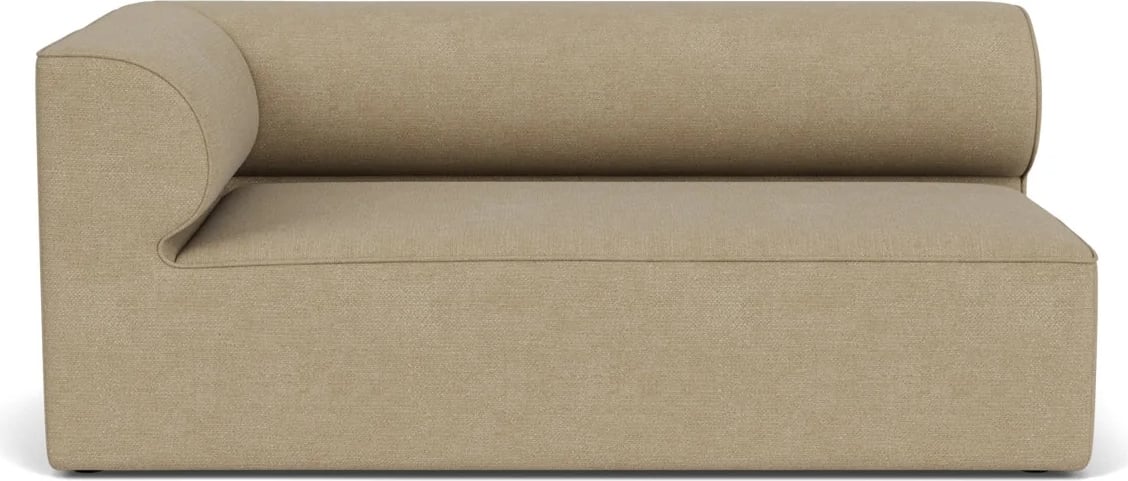 Narożnik lewostronny sofy modułowej Eave Bouclé 96 x 192 cm beżowy