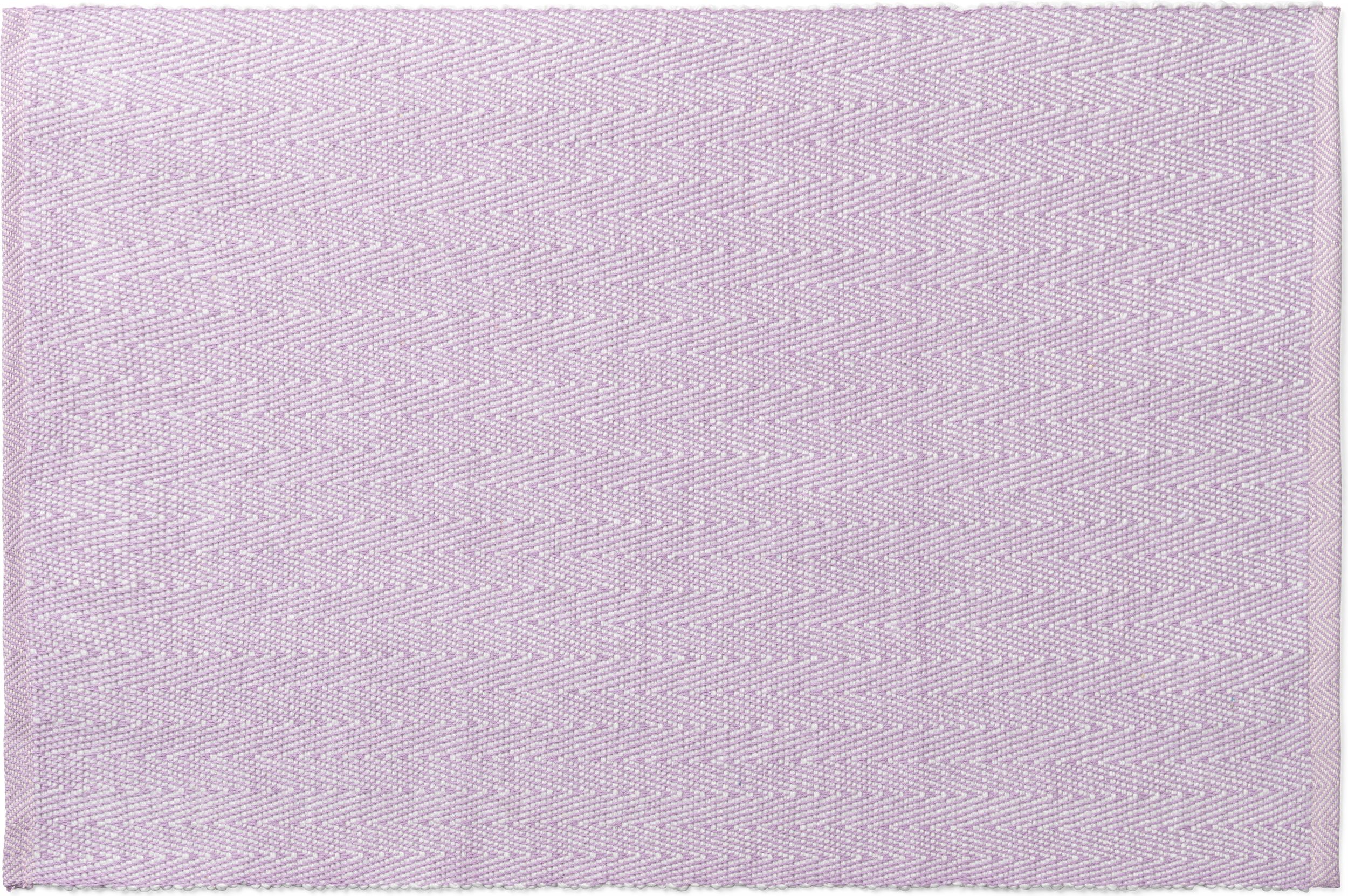 Podkładka pod talerz Herringbone fioletowa z recyklingu