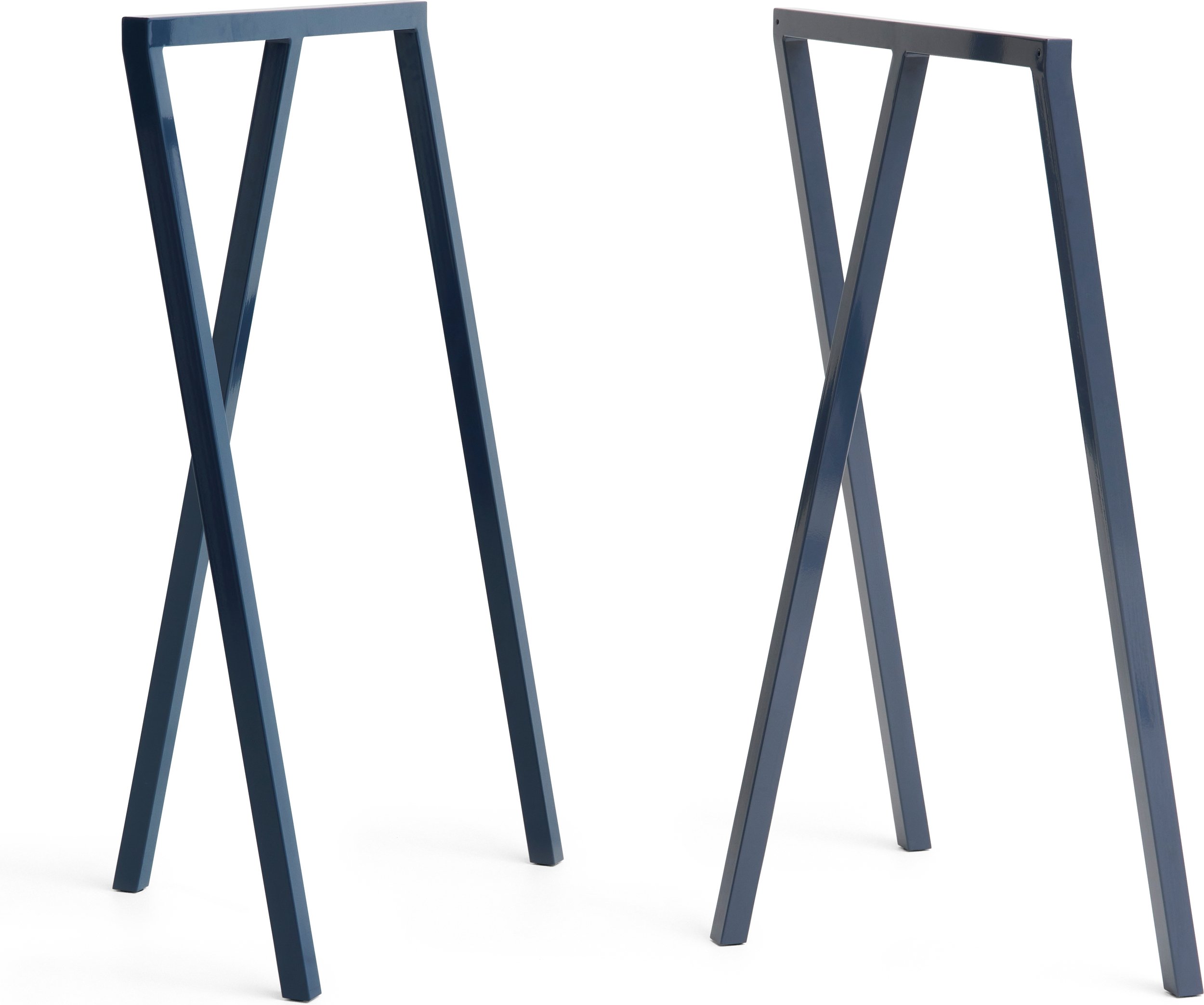 Nogi do stołu wysokiego Loop Stand granatowe 2 szt.