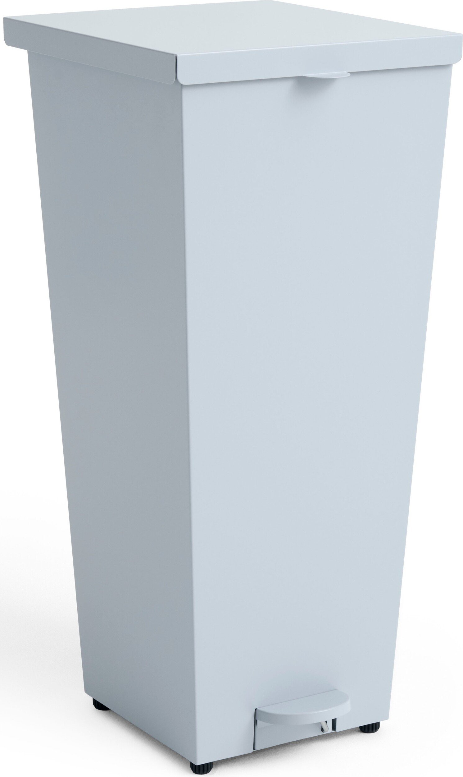 Kosz na śmieci pedałowy Loop 58 l błękitny