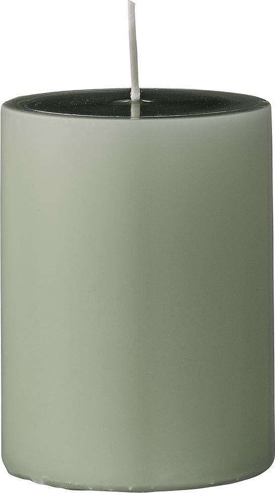 Świeca Bloomingville 10 cm jasnozielona