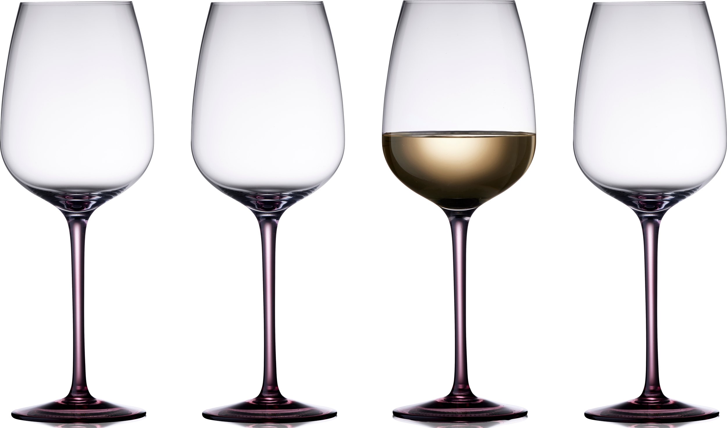 Kieliszki do wina Vienna 530 ml fioletowe 4 szt.