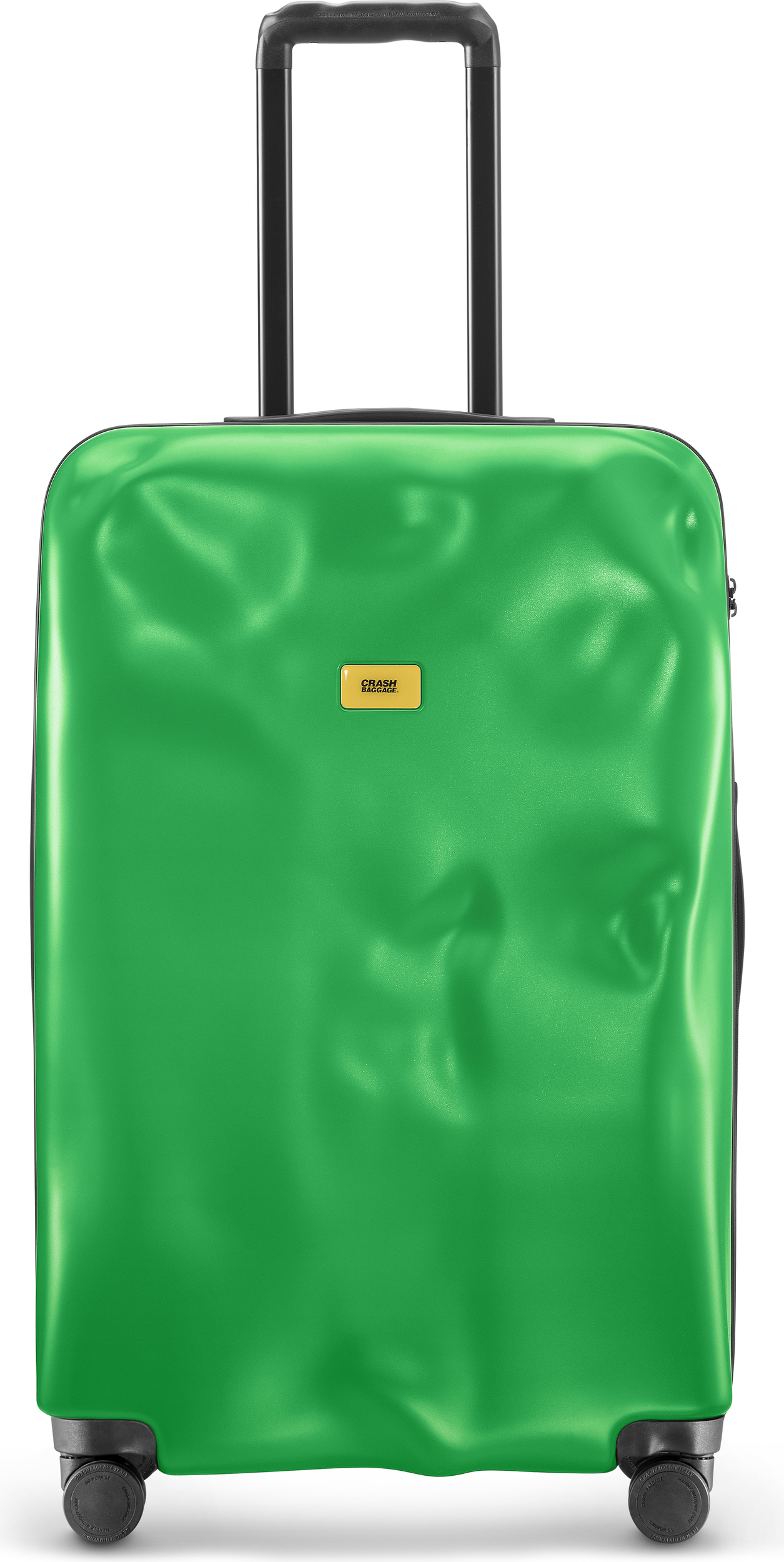 Walizka Icon duża matowa jaskrawozielona