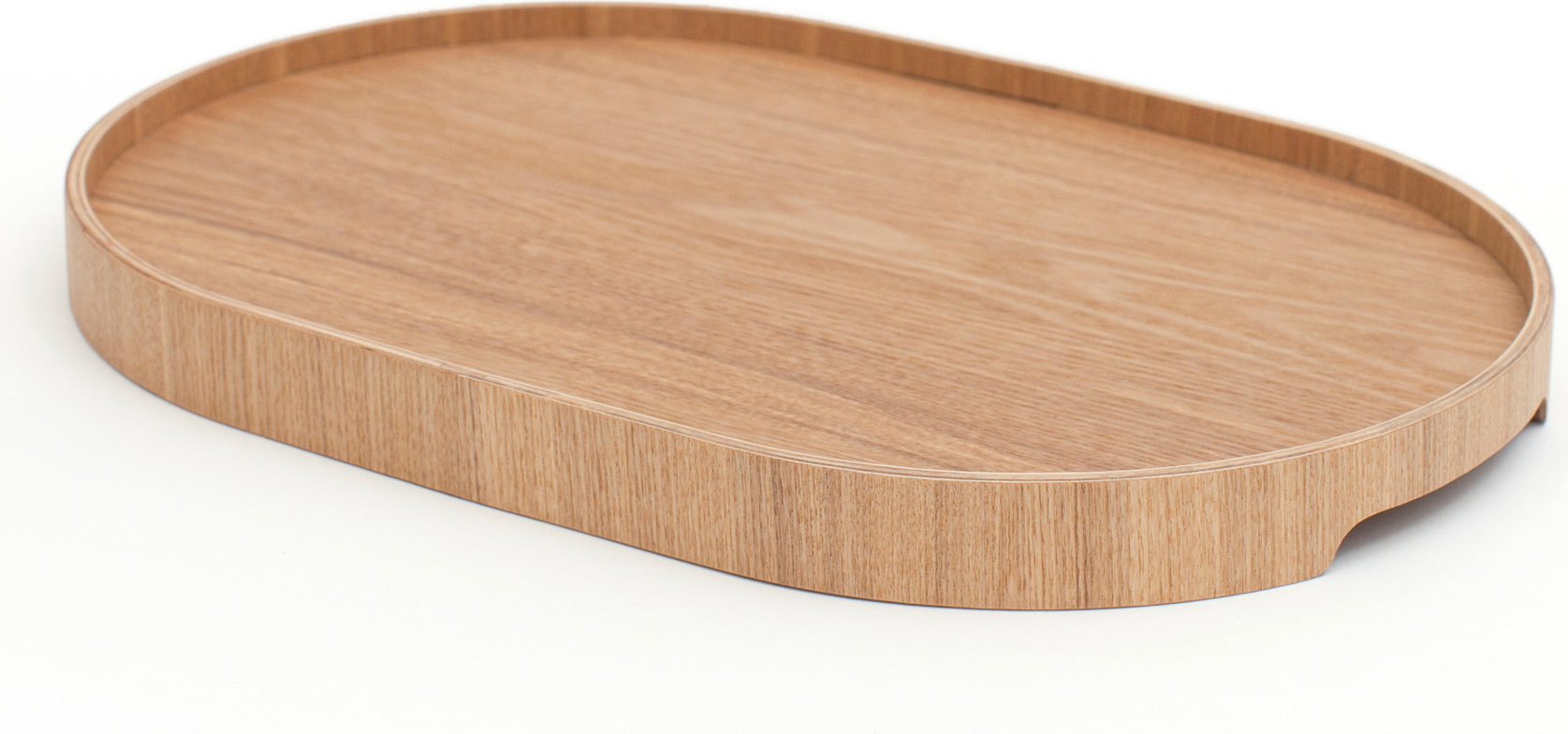 Taca Bosign owalna M drewno wierzbowe z antypoślizgową powłoką
