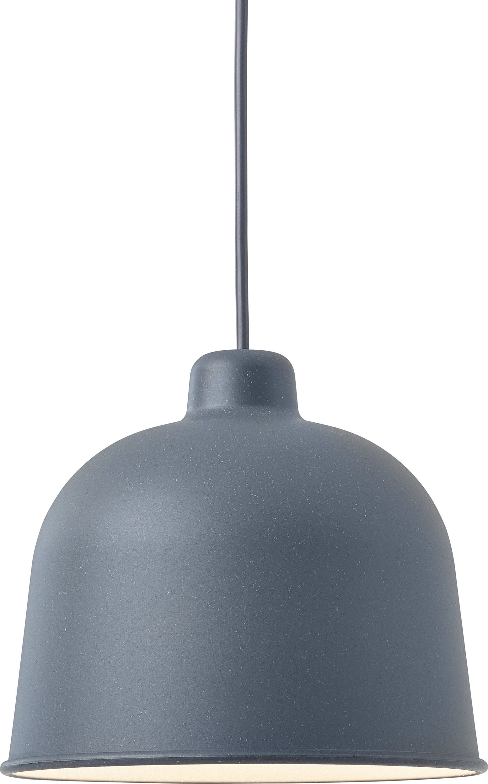 Lampa wisząca Grain szaroniebieska