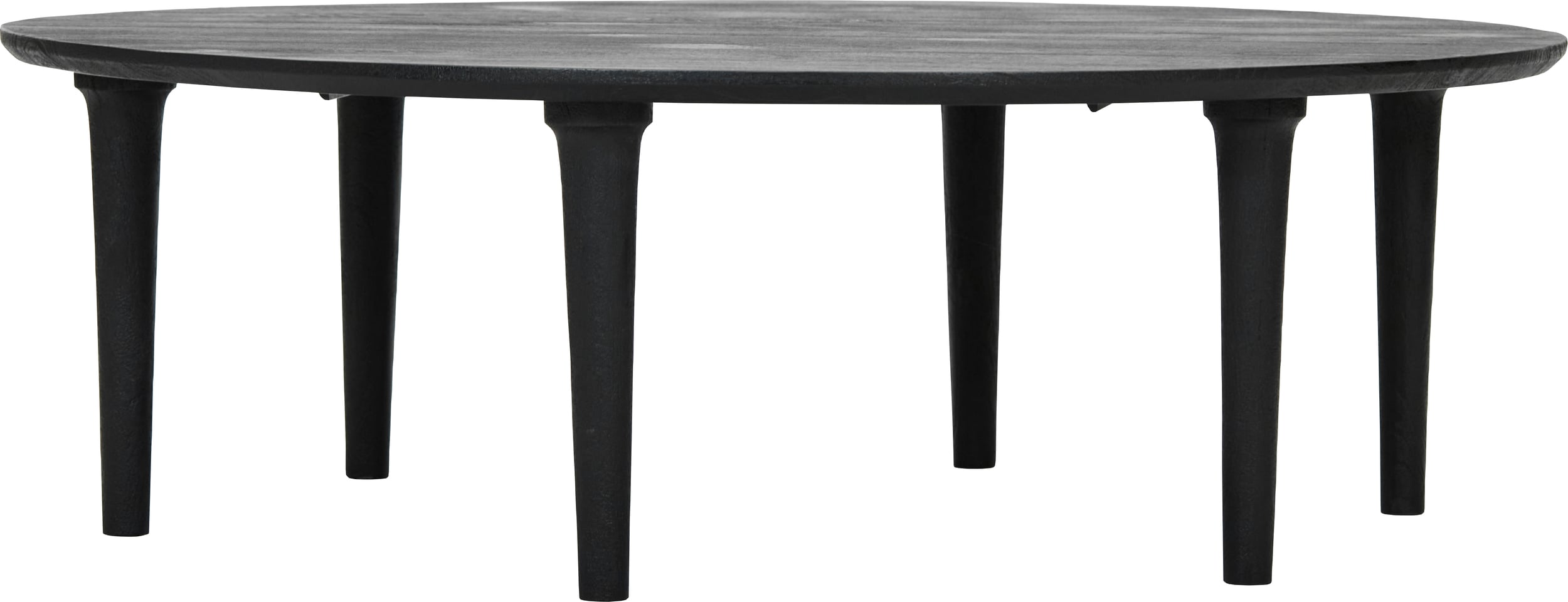 Stolik kawowy HDZanzi okrągły czarny