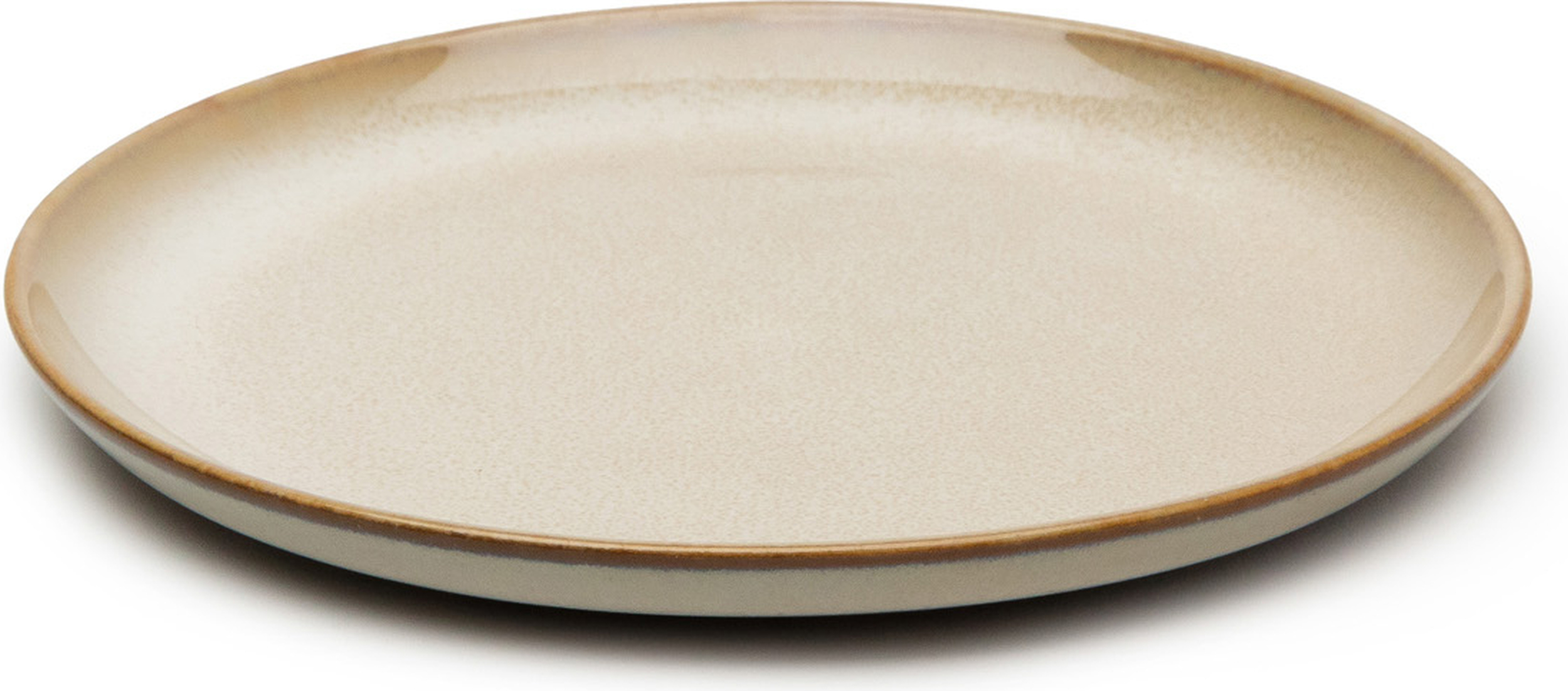 Talerz do chleba Terres de Rêves 13 cm beżowy