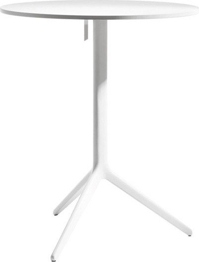 Stół składany Central okrągły biały
