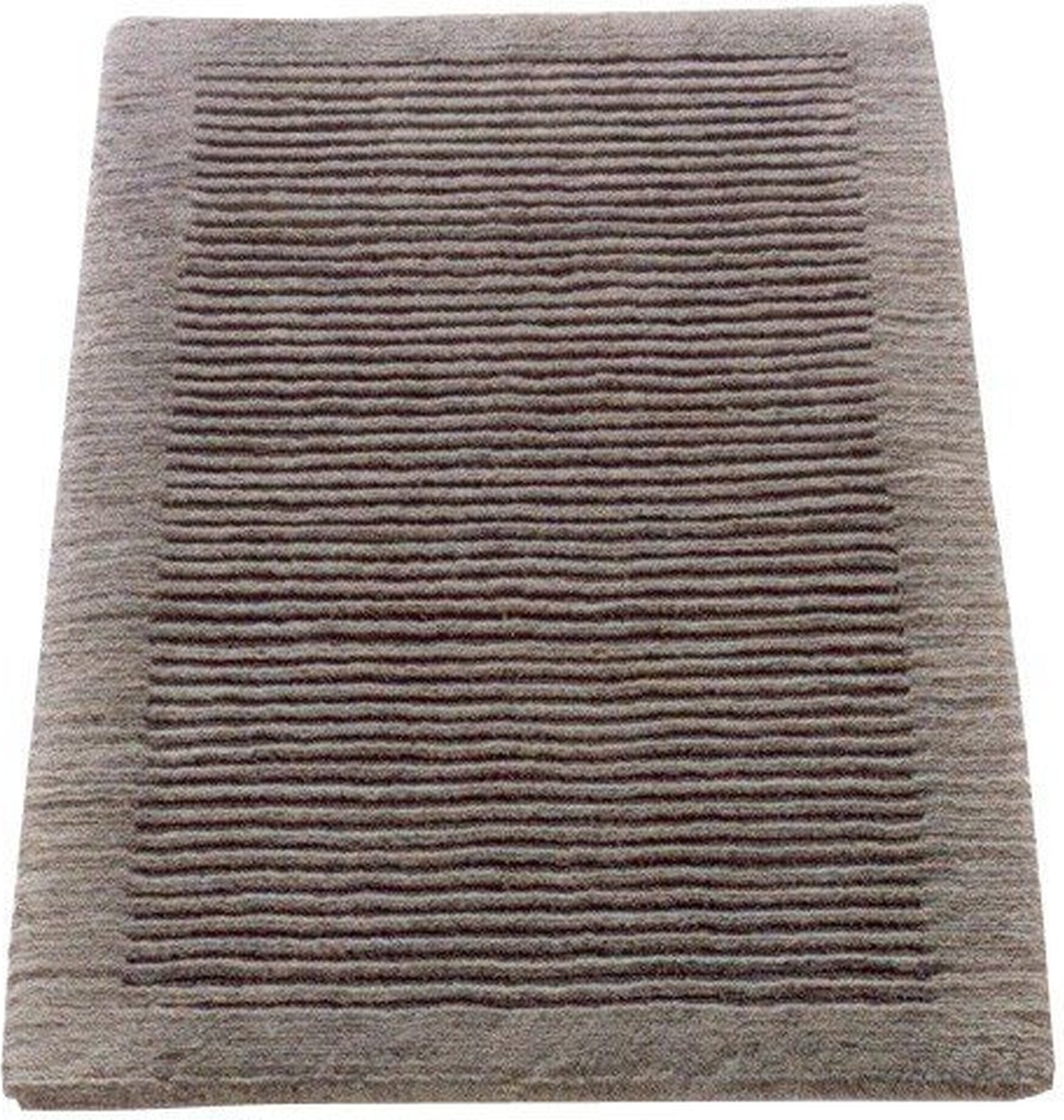 Dywanik łazienkowy Cawo ręcznie tkany 100 x 60 cm grafitowy