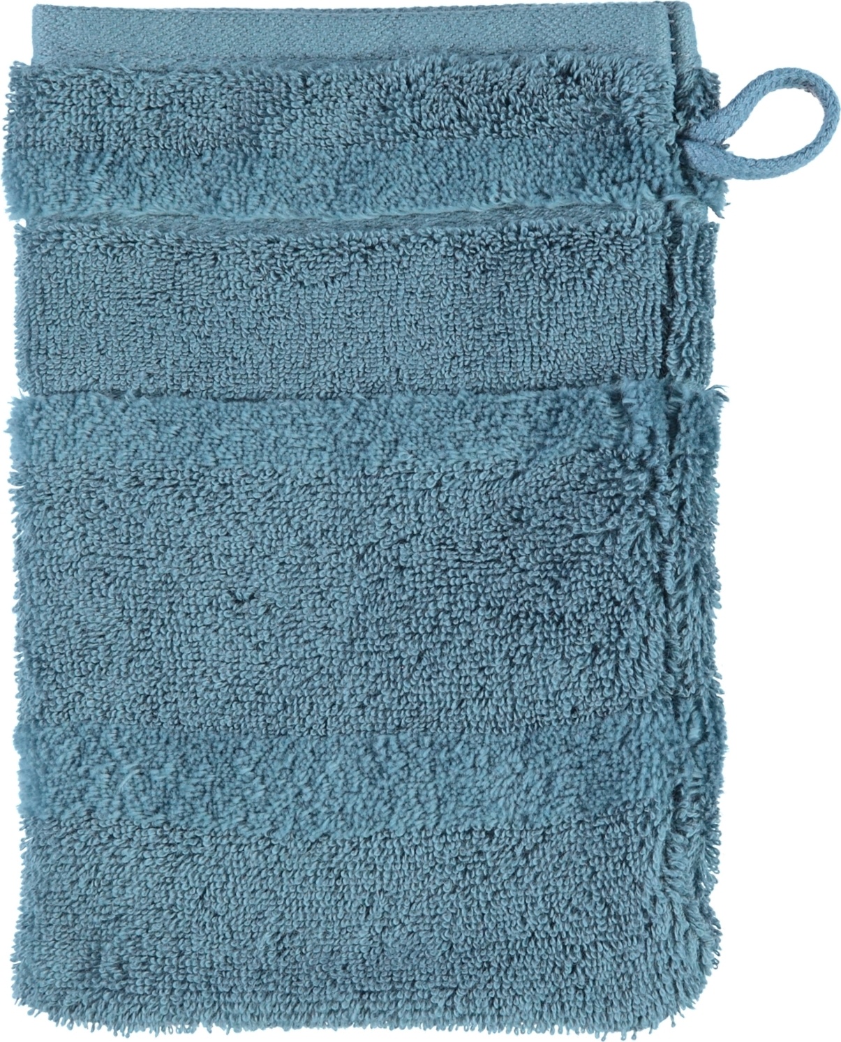 Rękawica kąpielowa Noblesse II gładka 16 x 22 cm turkus