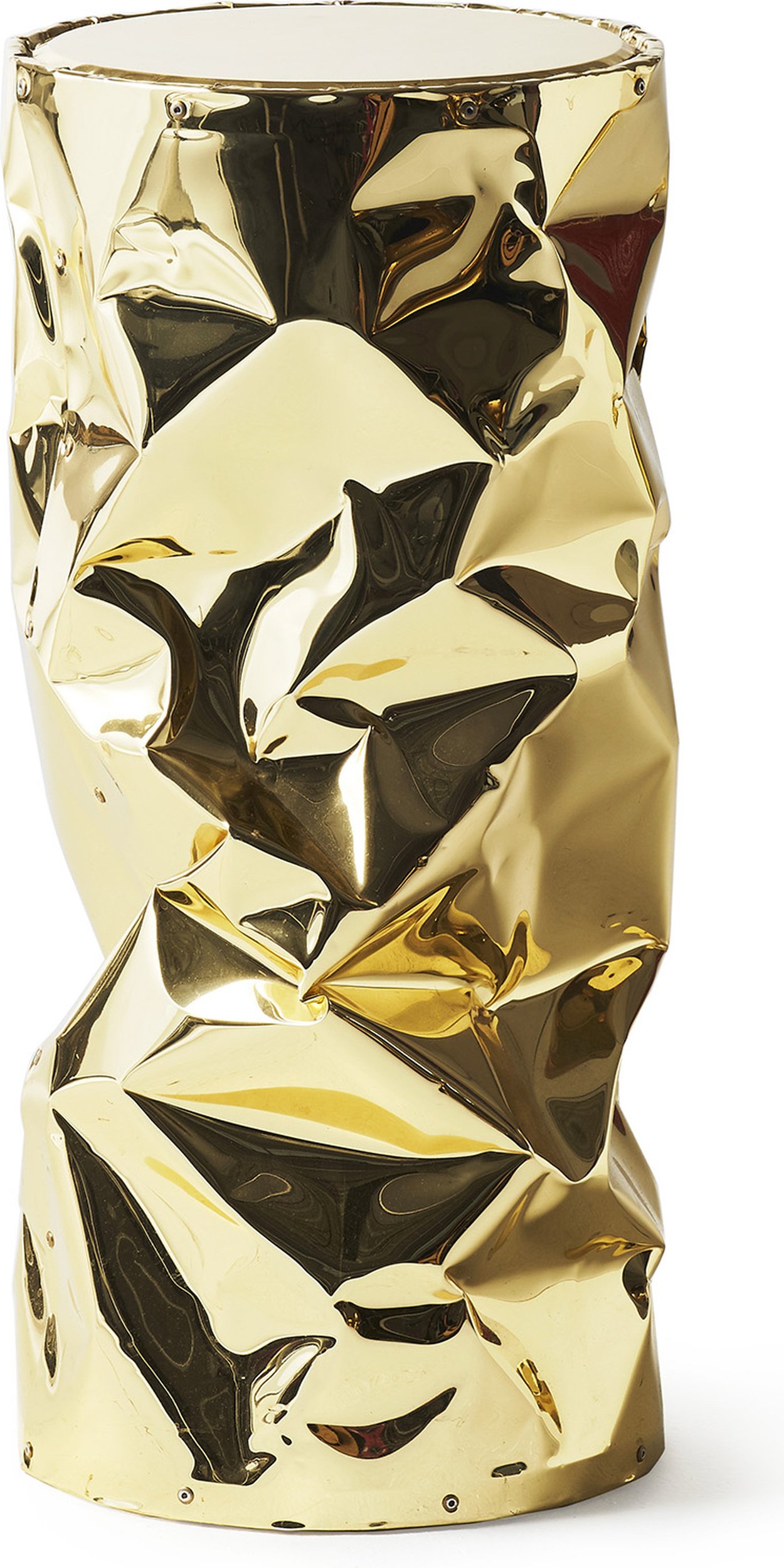 Stolik boczny Tab U 65 cm złoty