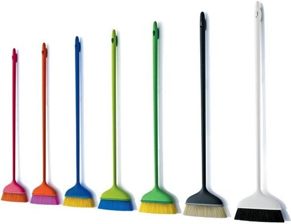 Wieszak do miotły Magó pomarańczowy