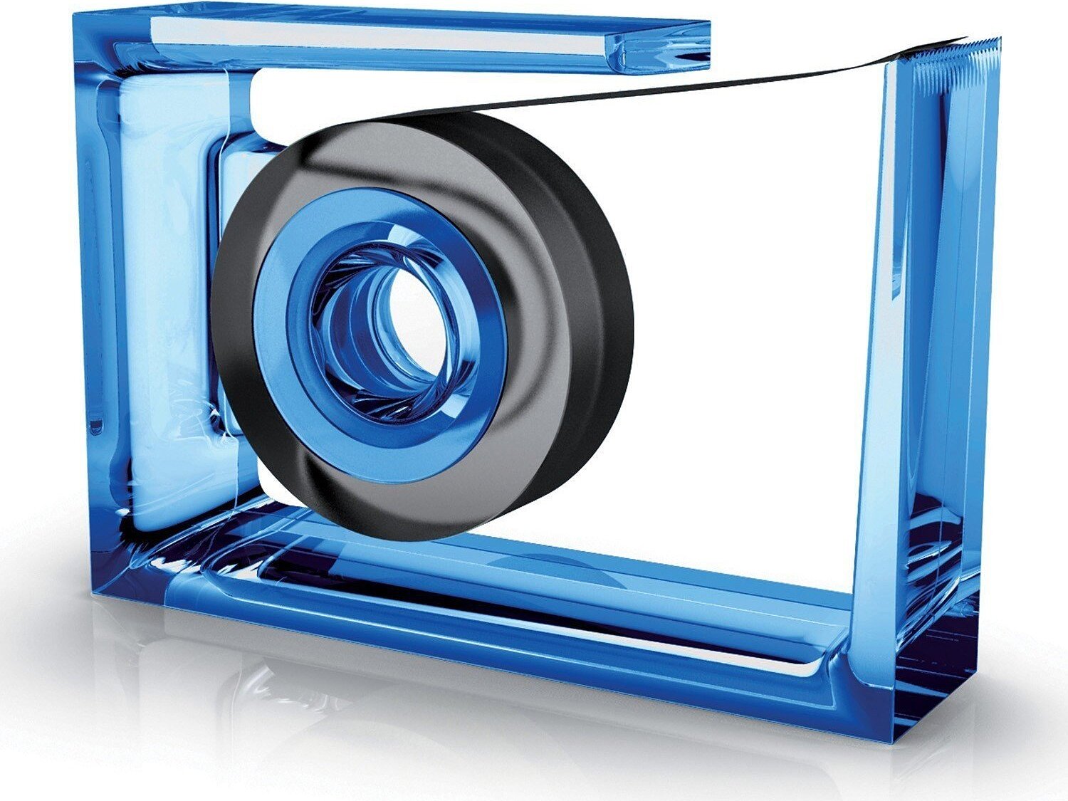 Podajnik taśmy klejącej Roll Air niebieski