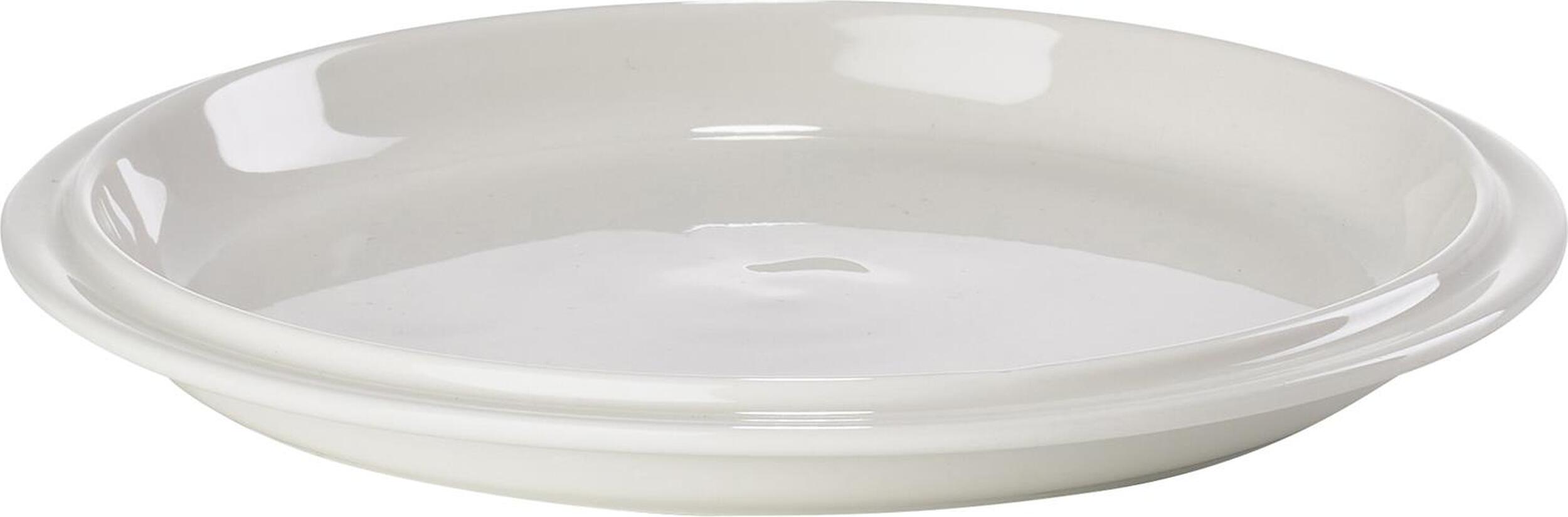 Talerzyk deserowy Eau 16 cm porcelanowa biel