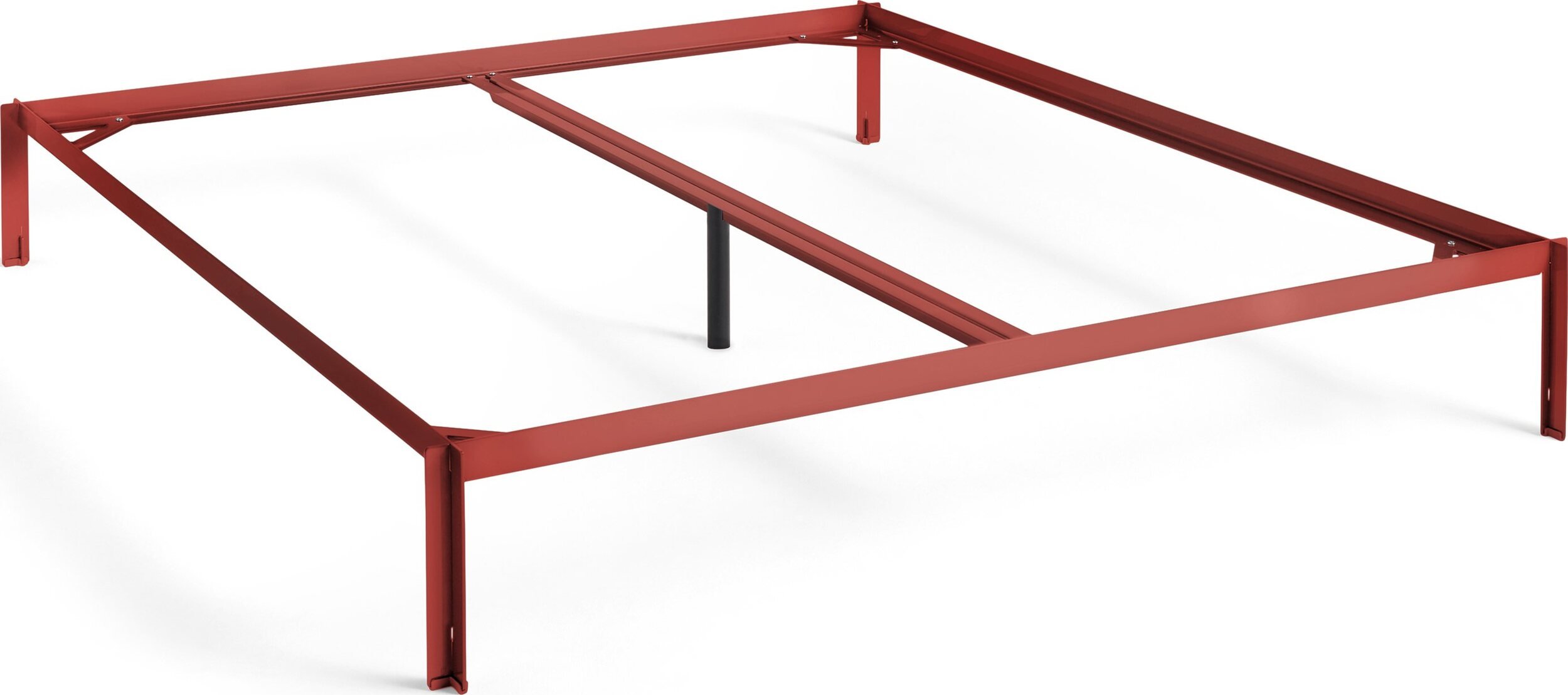 Rama łóżka Connect 180 x 200 cm bordowa
