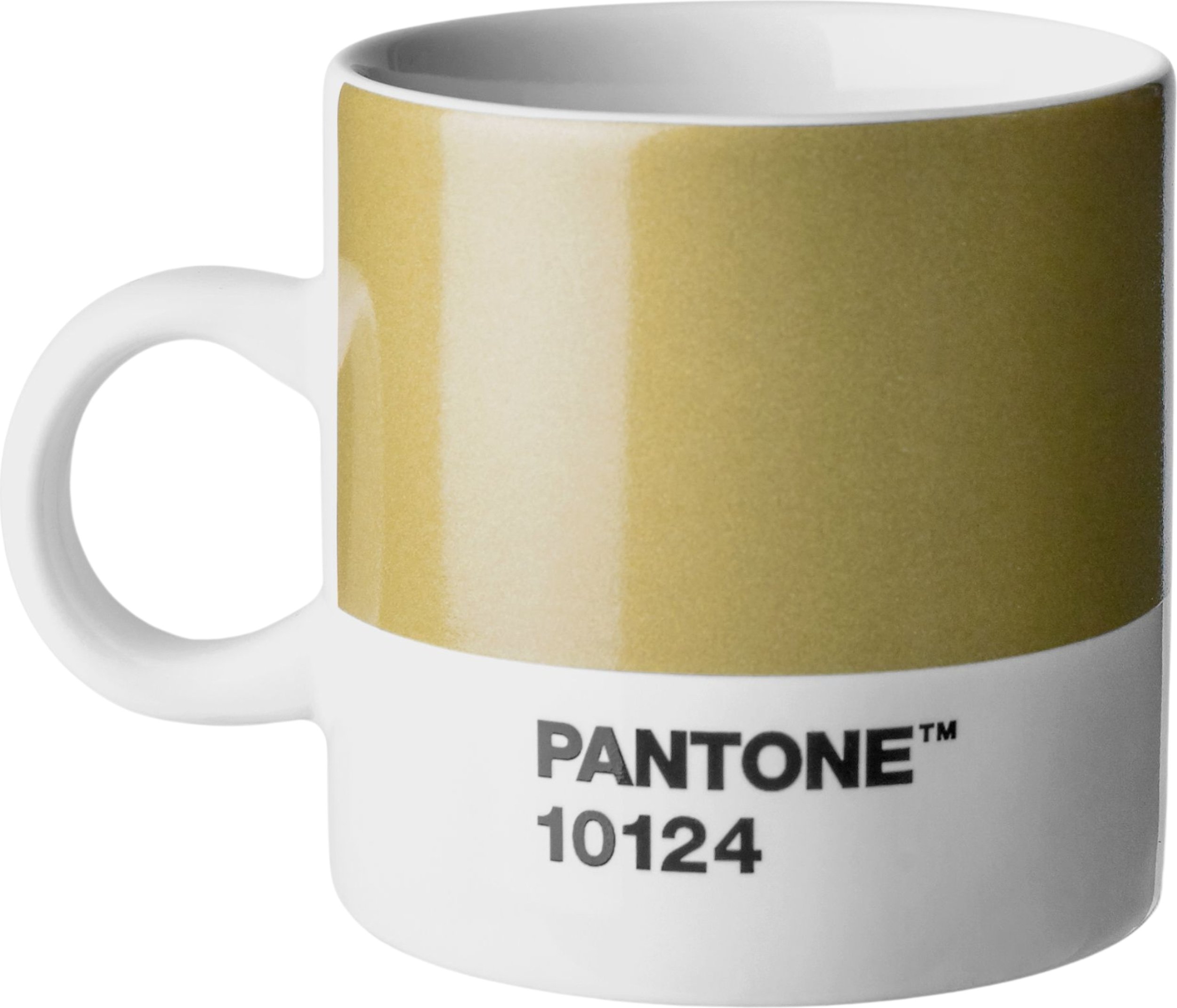 Kubek do espresso Pantone 120 ml złoty