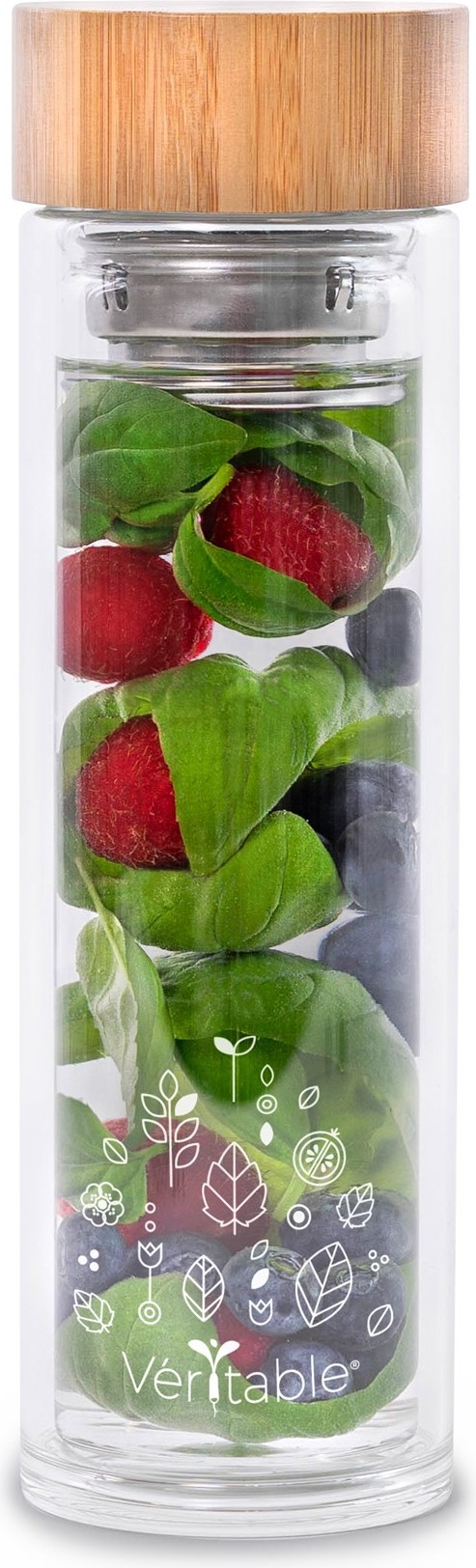 Butelka termiczna Veritable z zaparzaczem