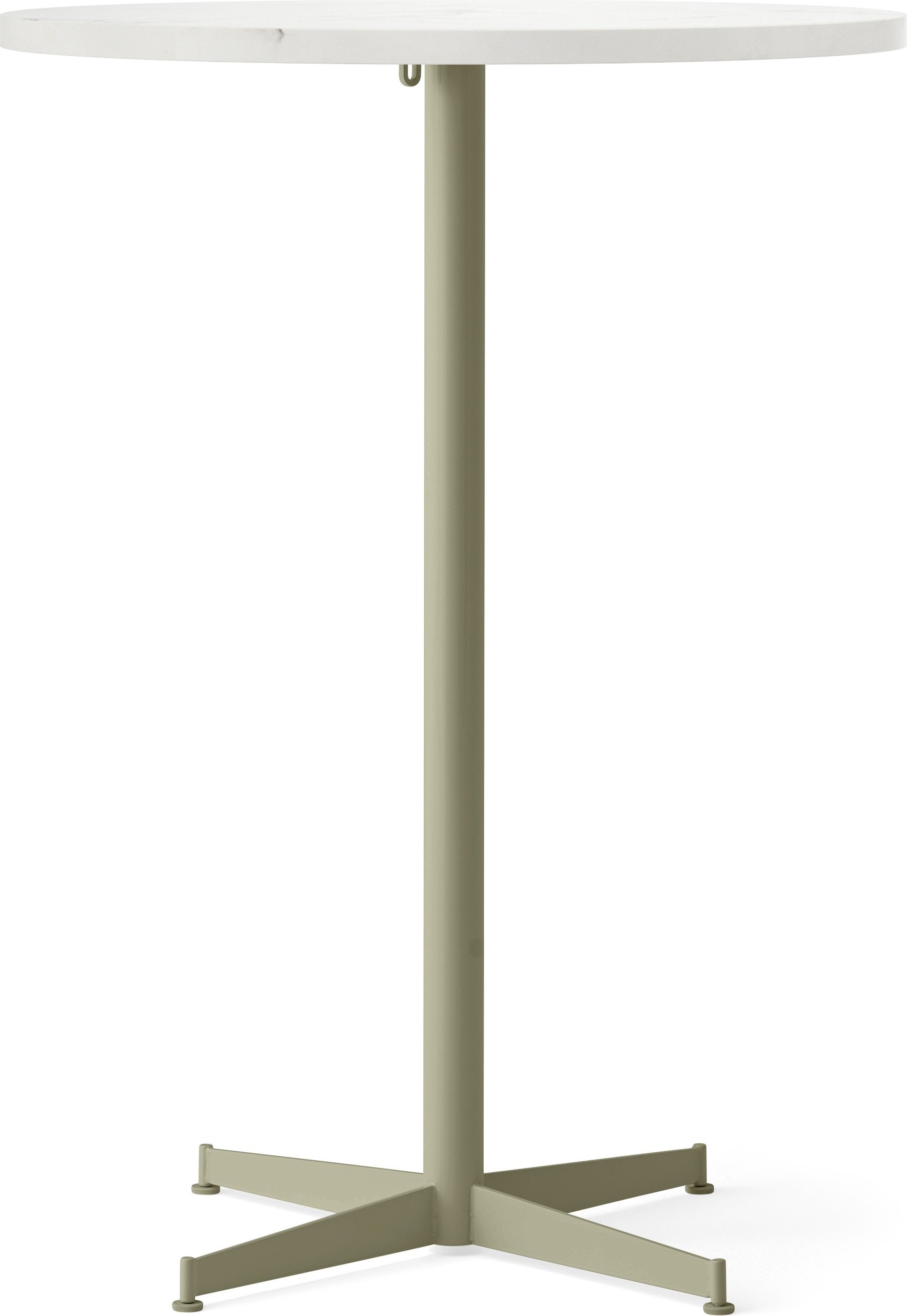 Stół barowy z oliwkową podstawą Nook Star Base Estremoz wysoki 80 cm