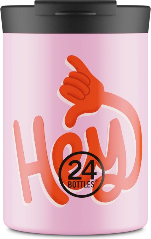 Kubek termiczny Travel Tumbler Hey 350 ml różowy