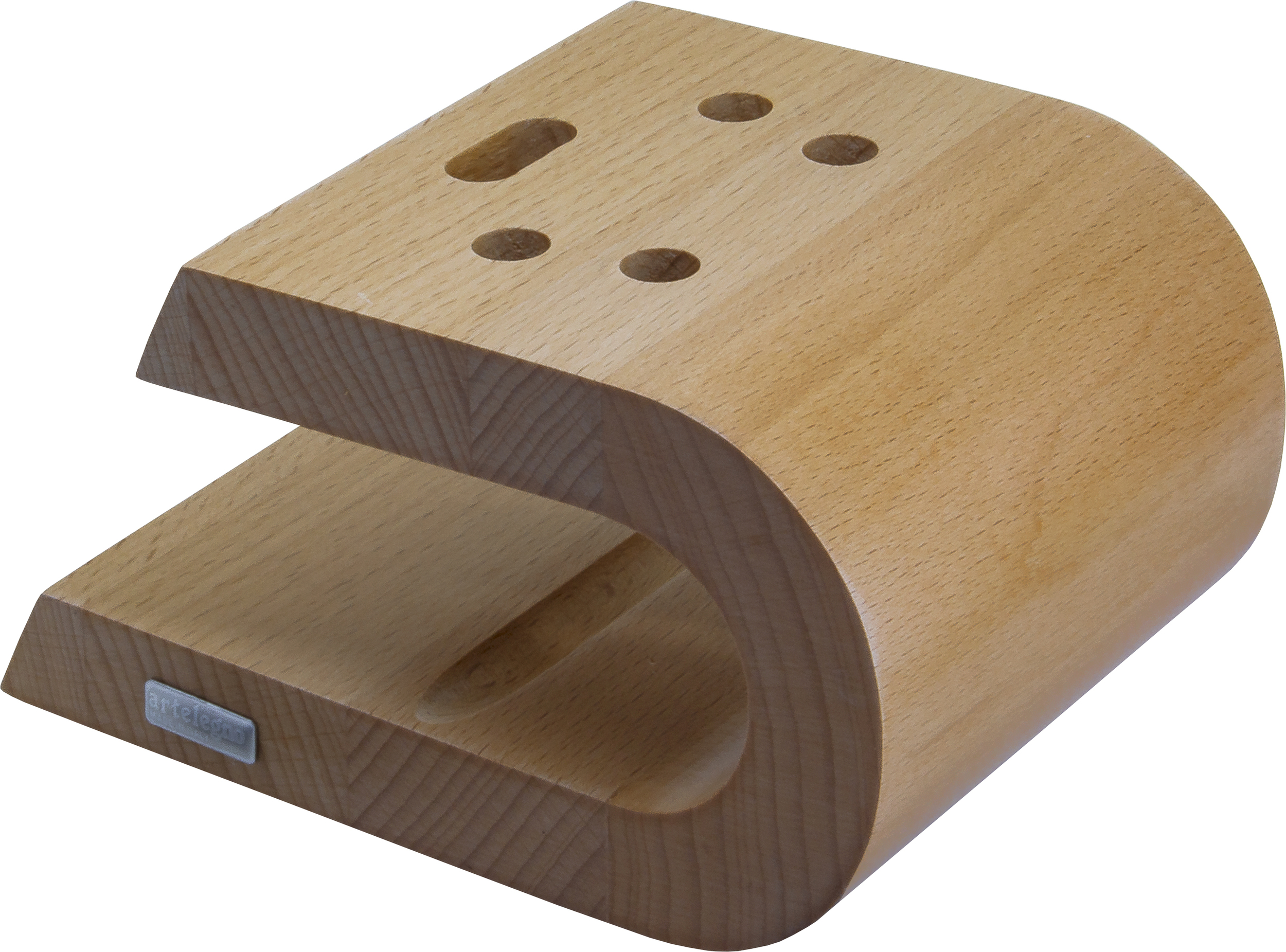 Organizer na akcesoria do manicure Artelegno z drewna bukowego