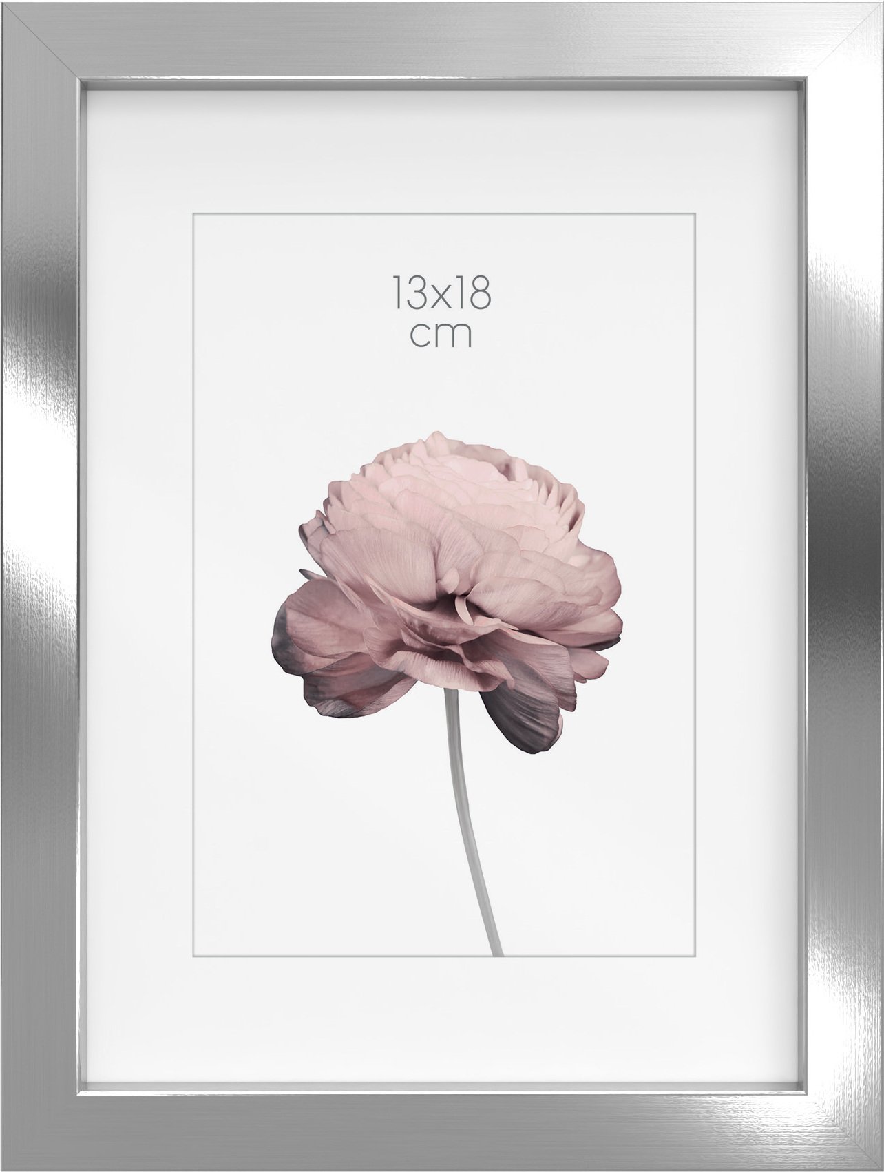 Ramka na zdjęcia Prague 13 x 18 cm srebrna