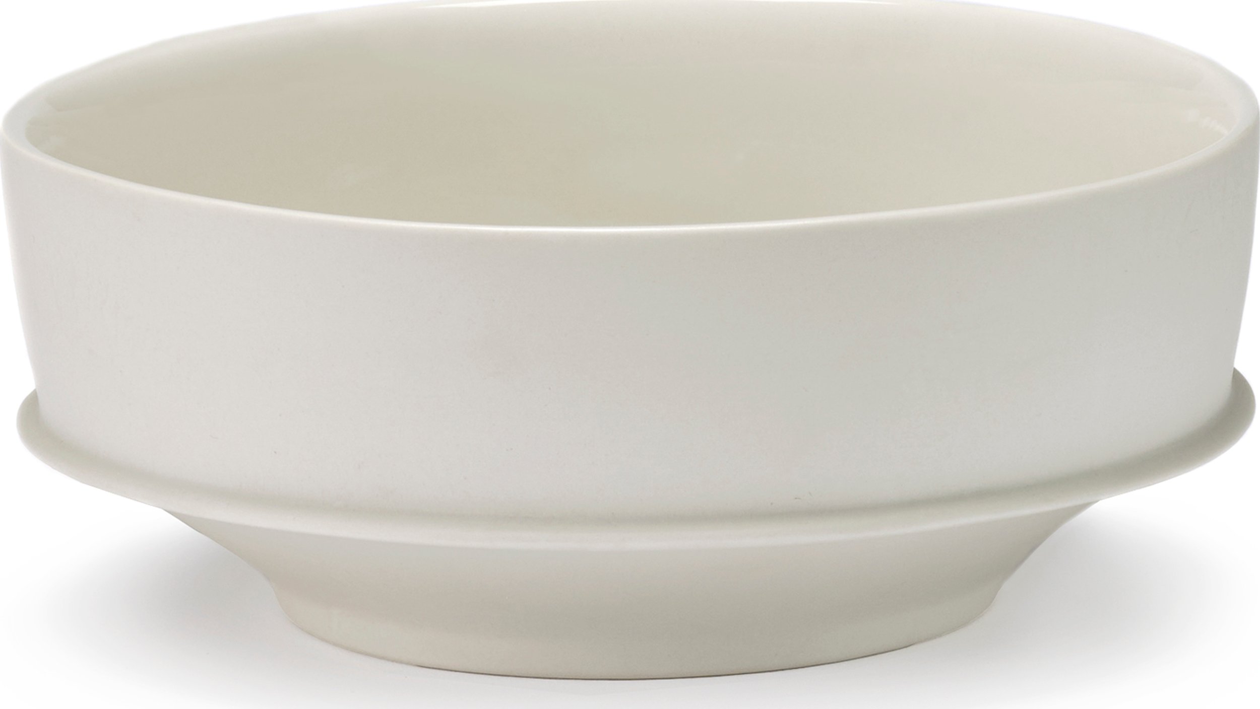 Miska Dune 19 cm biała