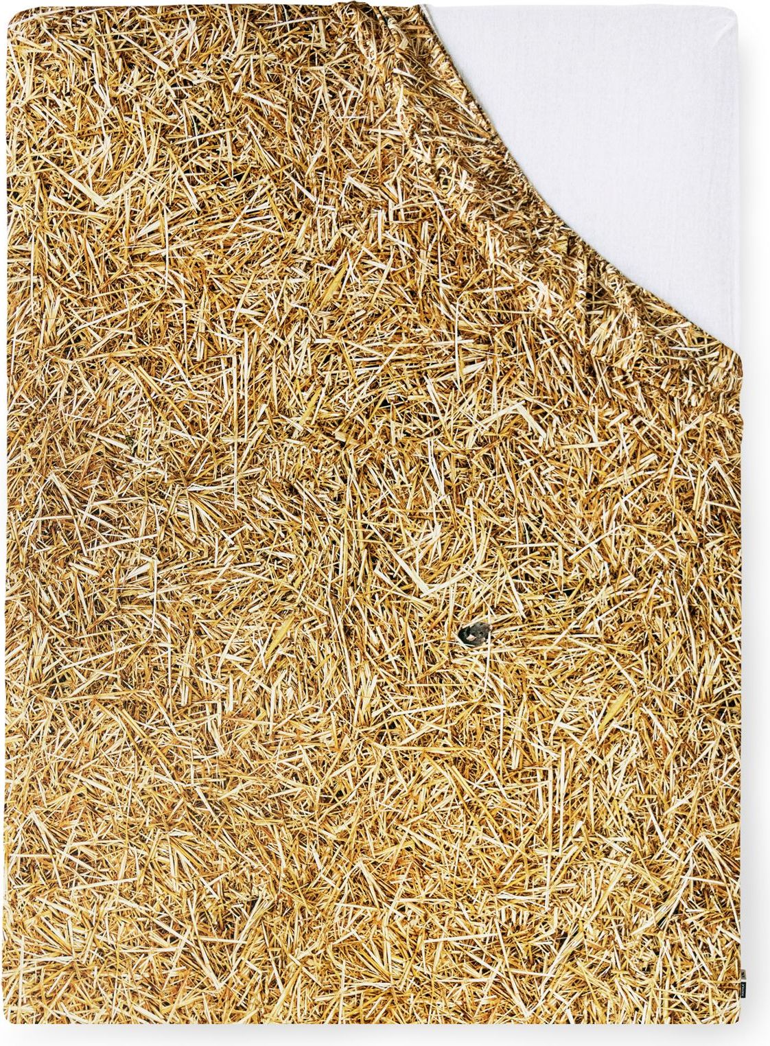 Prześcieradło z gumką Hayka słoma 160 x 200 cm