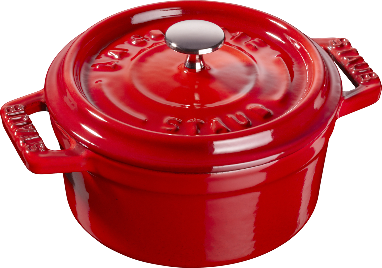 Garnek Mini Cocotte 250 ml czerwony żeliwny