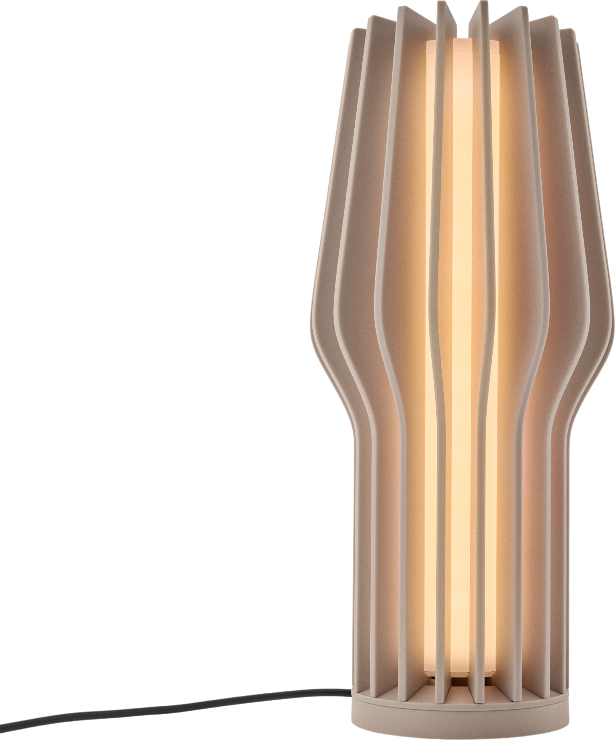 Lampa stołowa Radiant LED 25 cm beżowa