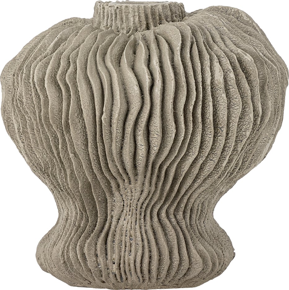 Świecznik na klasyczną świecę Briar 12 cm szary