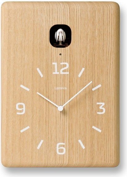 Zegar ścienny z kukułką Cucu jasne drewno