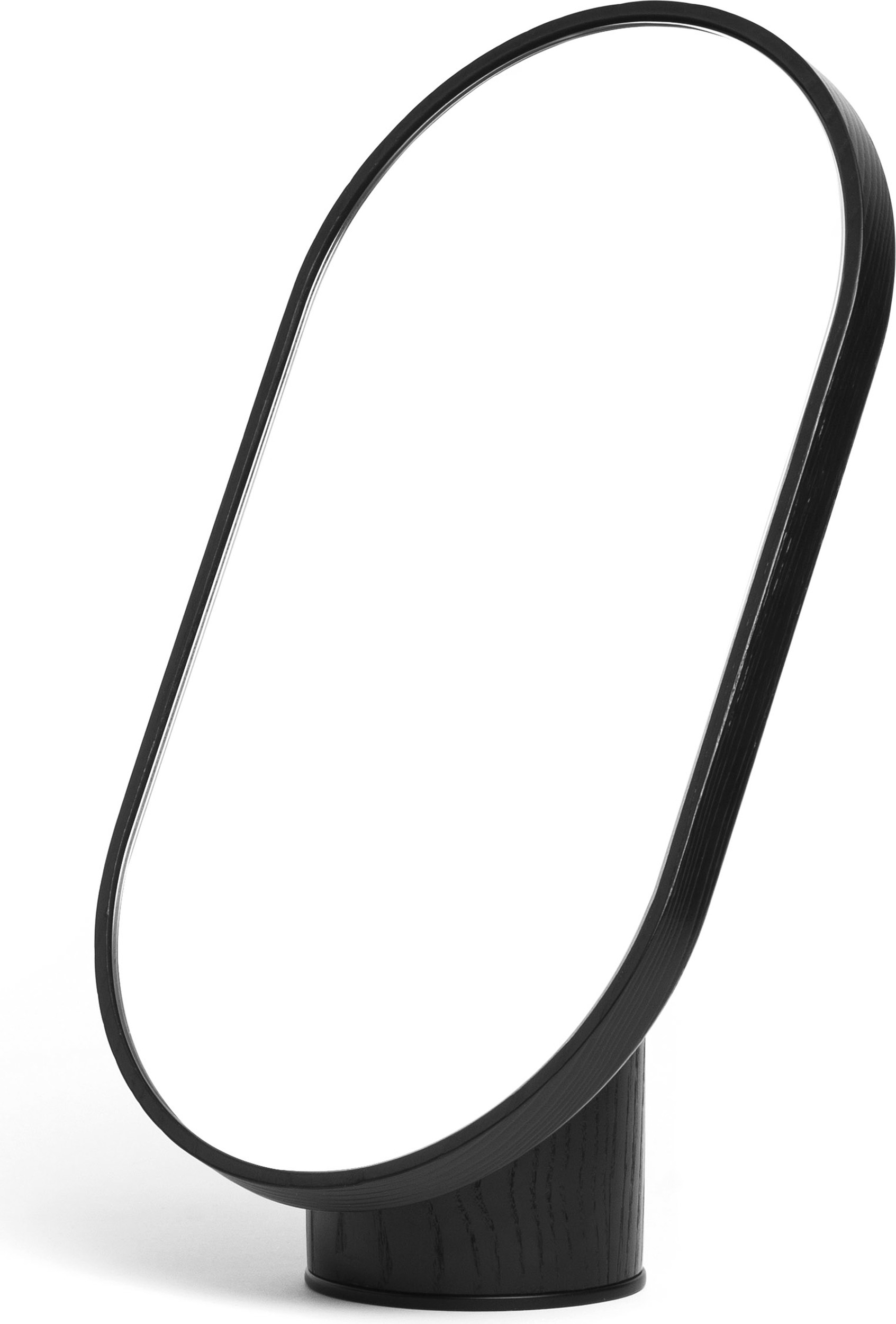 Lustro Woodturn jesionowe czarne