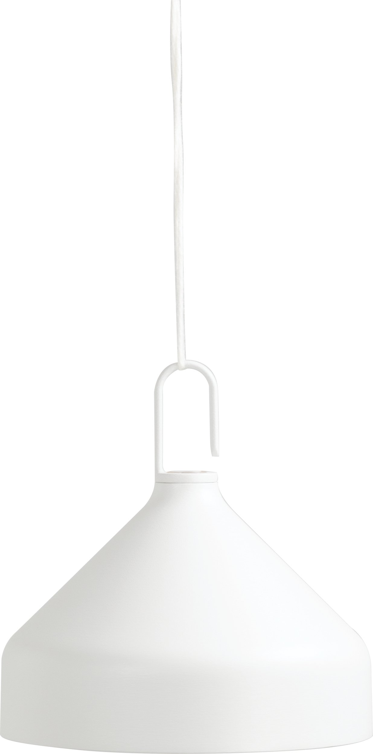 Lampa wisząca bezprzewodowa Amelie biała