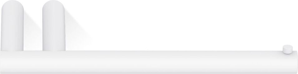 Wieszak na papier toaletowy Mikado biały mat