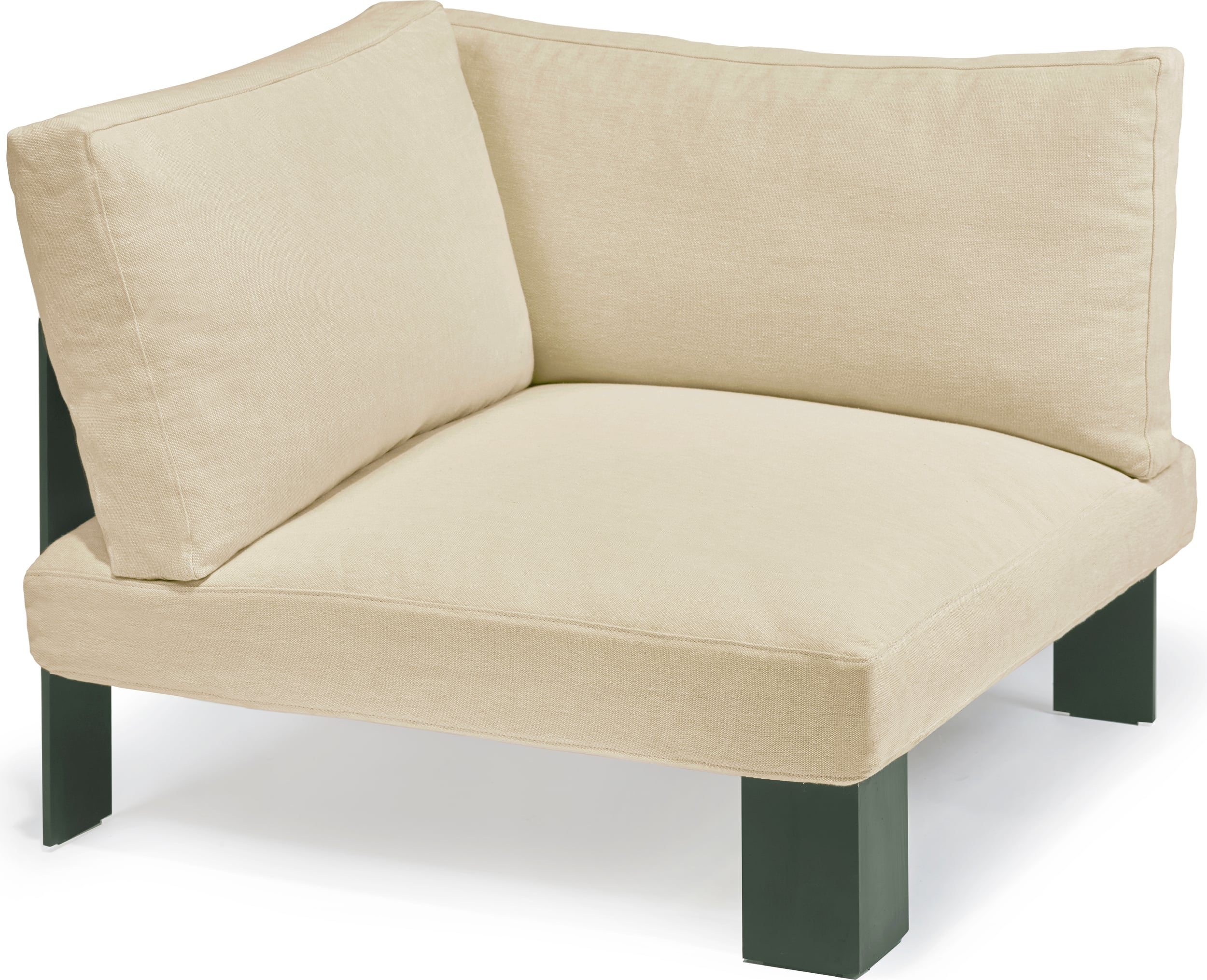 Narożnik sofy modułowej Serax 91 cm beżowa