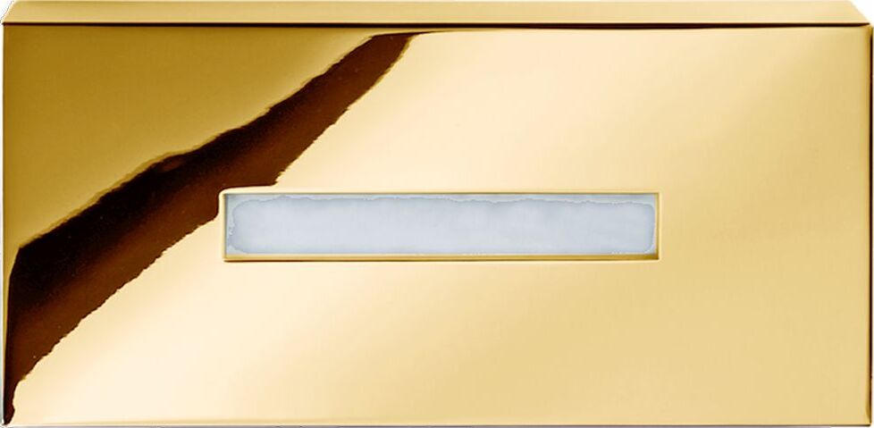 Pojemnik na chusteczki Century złoty