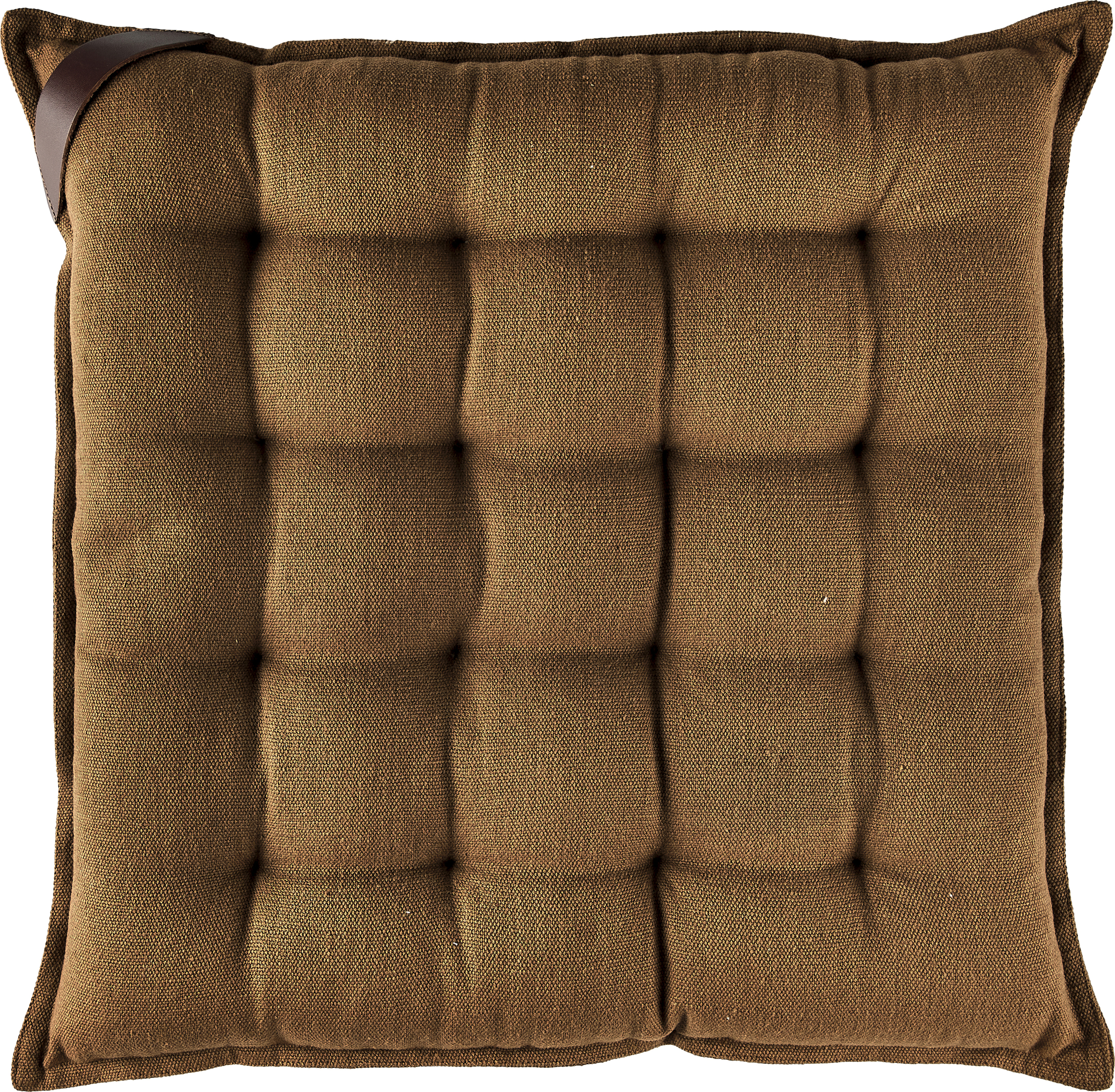 Poduszka siedzisko Match 40 x 40 cm brązowa