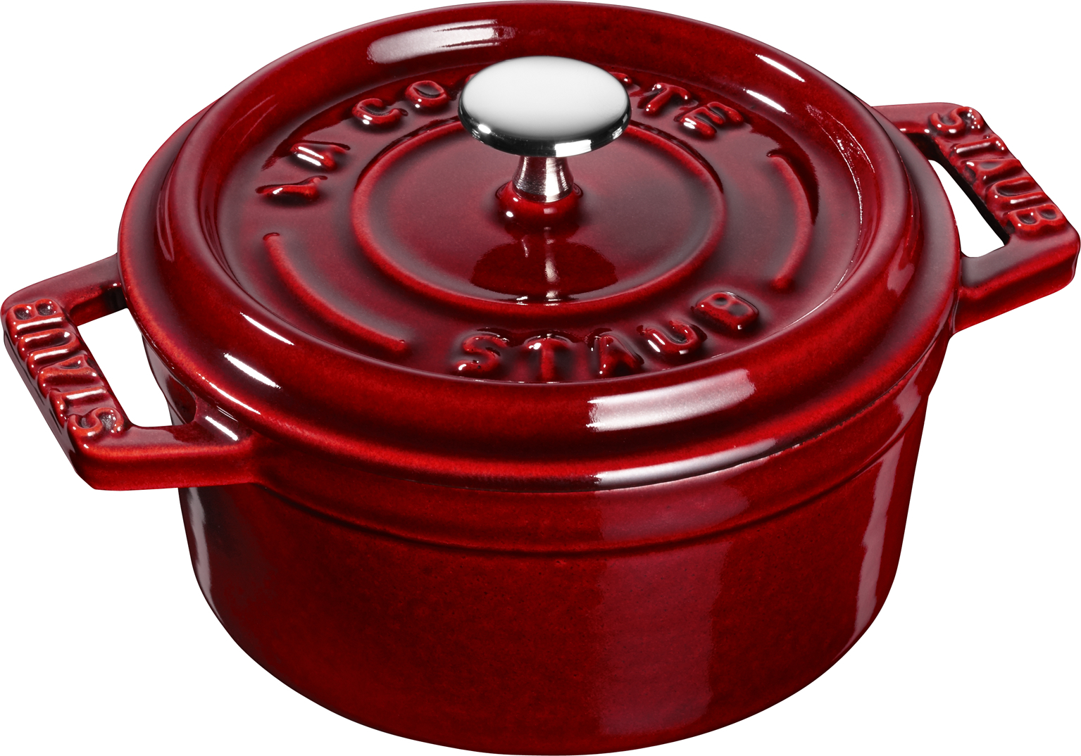 Garnek Mini Cocotte 250 ml grenadynowy żeliwny