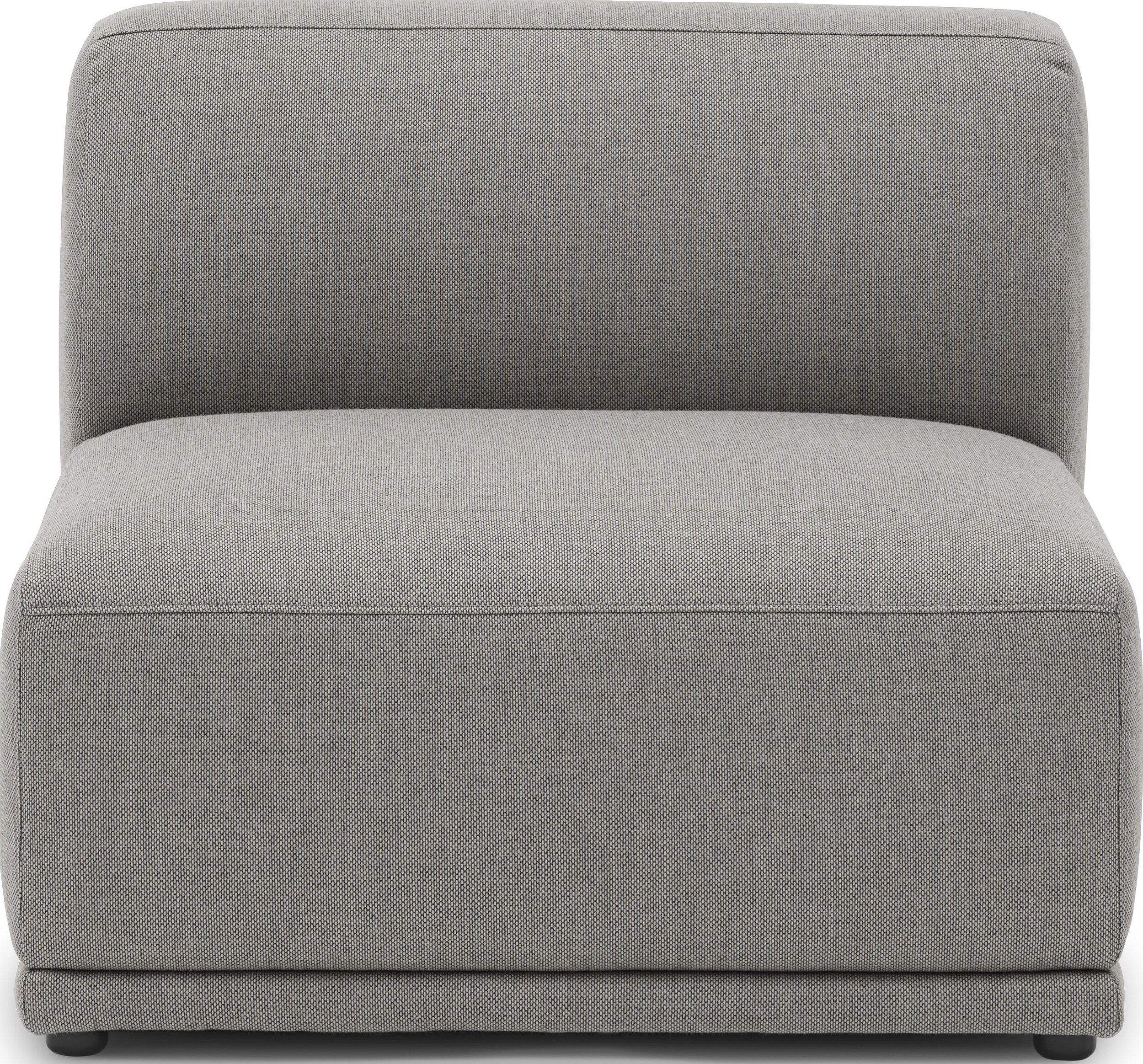 Sofa modułowa Connect Soft moduł E szara