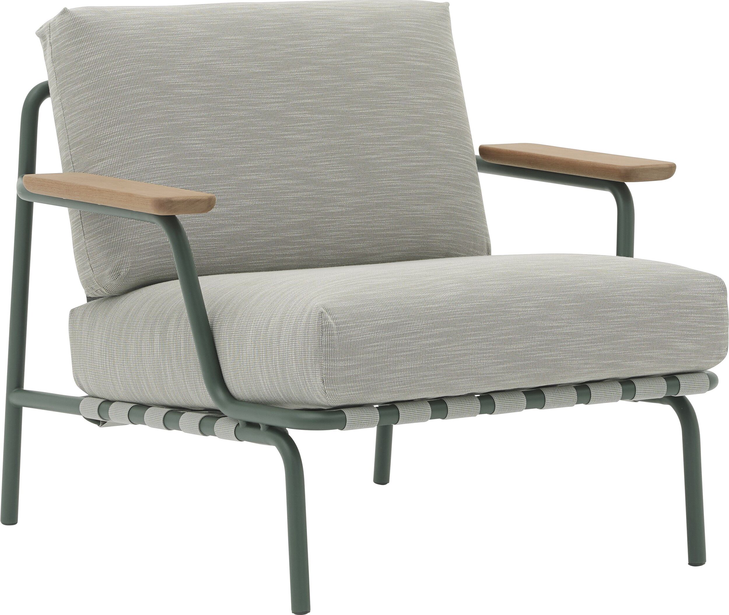 Fotel ogrodowy Settle brązowoszary