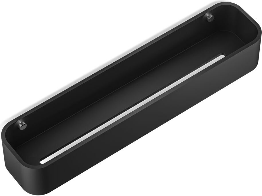 Półka prysznicowa Stone 45 cm chrom-czarna