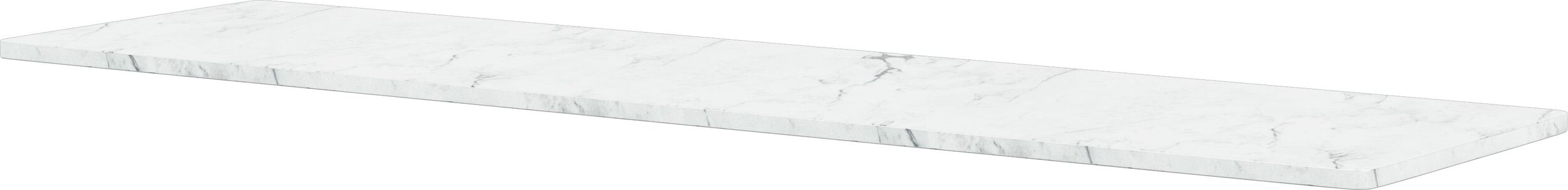 Blat marmurowy do systemu modułowego Panton Wire 70,1 x 34,8 cm biały