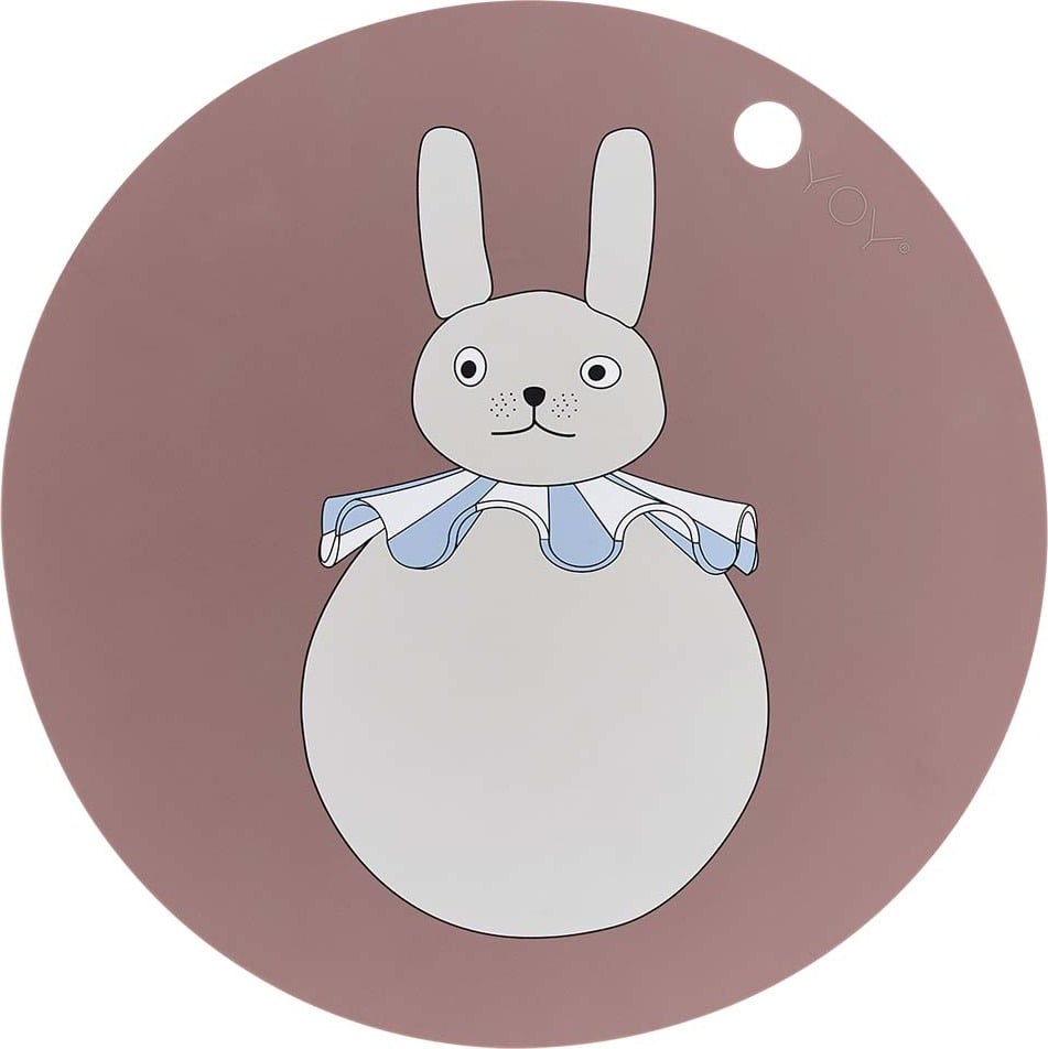 Podkładka pod talerz OYOY Rabbit Pompom 39 cm