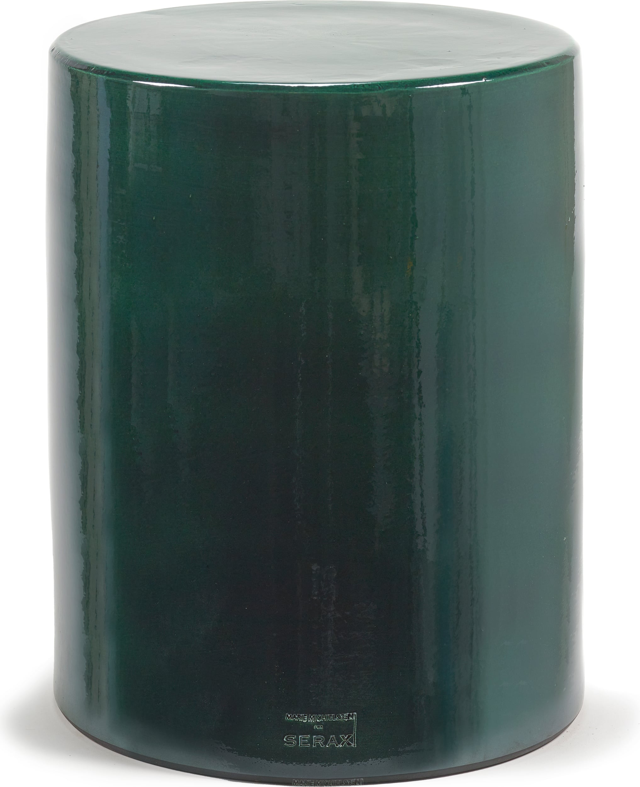 Stolik boczny Pawn 46 cm ciemnozielony