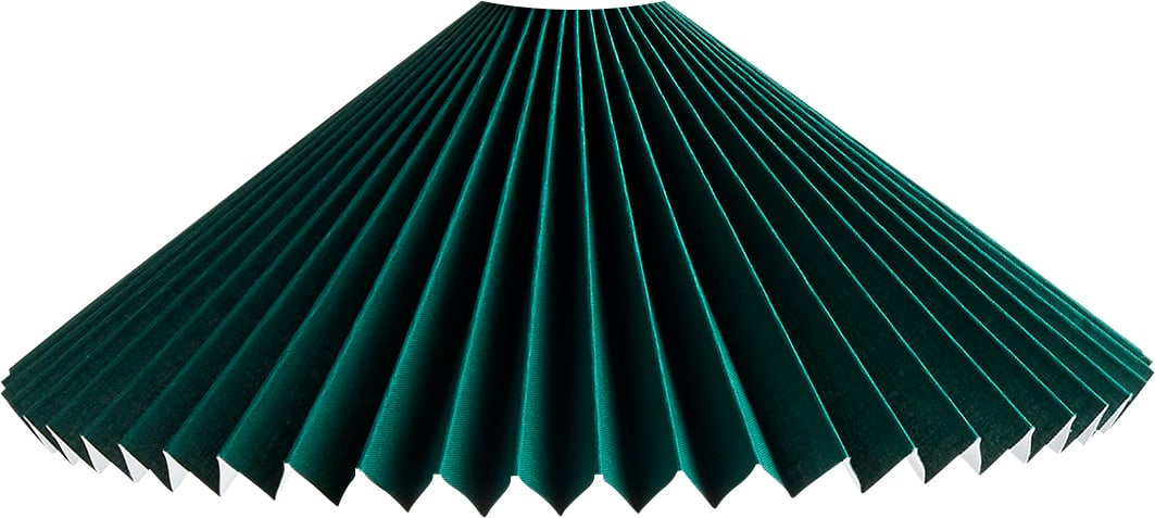 Klosz do lampy Matin 30 cm ciemnozielony