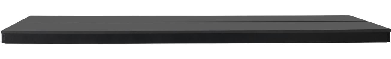 Moduł środkowy stołu Linear System czarny nanolaminat