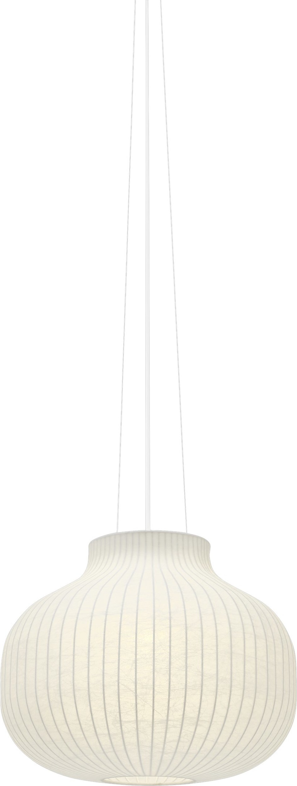 Lampa wisząca Strand Closed 45 cm biała