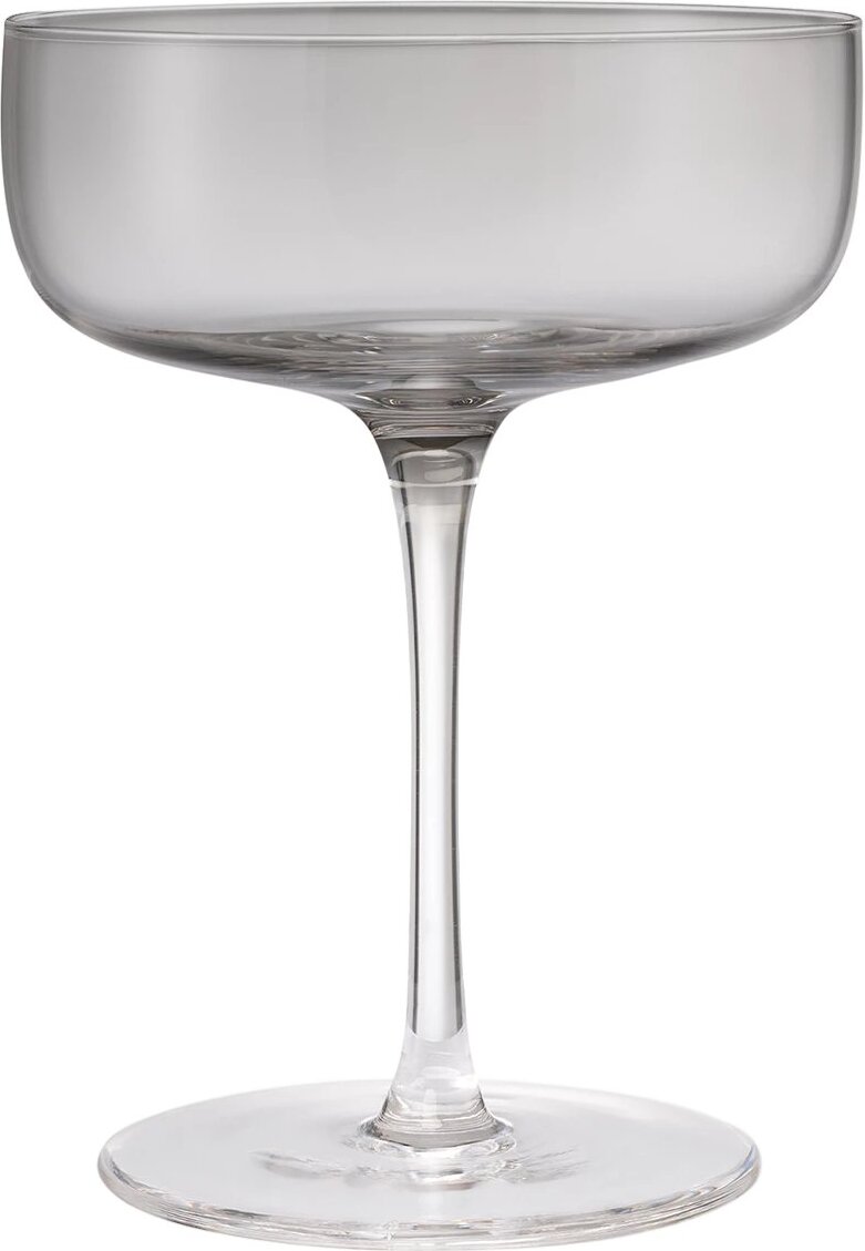 Kieliszki do szampana Fuumi Saucer przydymione 4 szt.